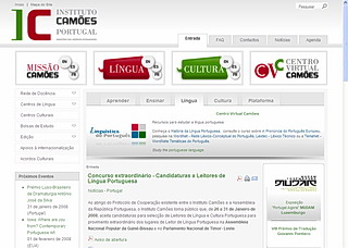 Reestrutura&ccedil;&atilde;o do Site do IC